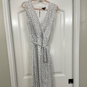 Polka dot dress lane Bryant size 16